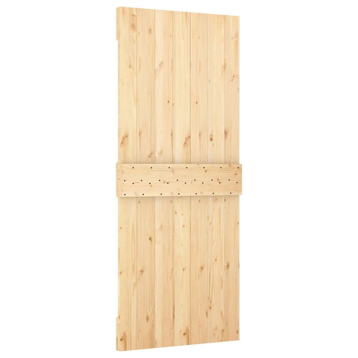 Sliding Door 85 x 210 cm Solid Pine Wood Modern Room Divider