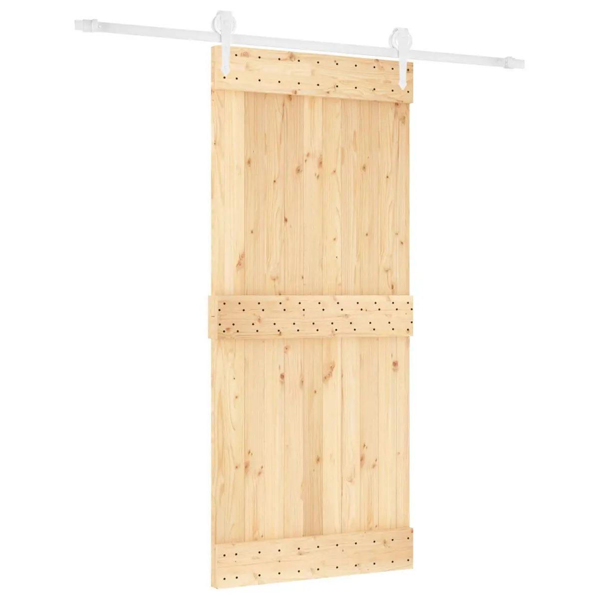 Sliding Door 90 x 210 cm Modern Room Divider Space Saver Interior Partition