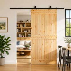 Transform Your Living Space with this Modern Sliding Door