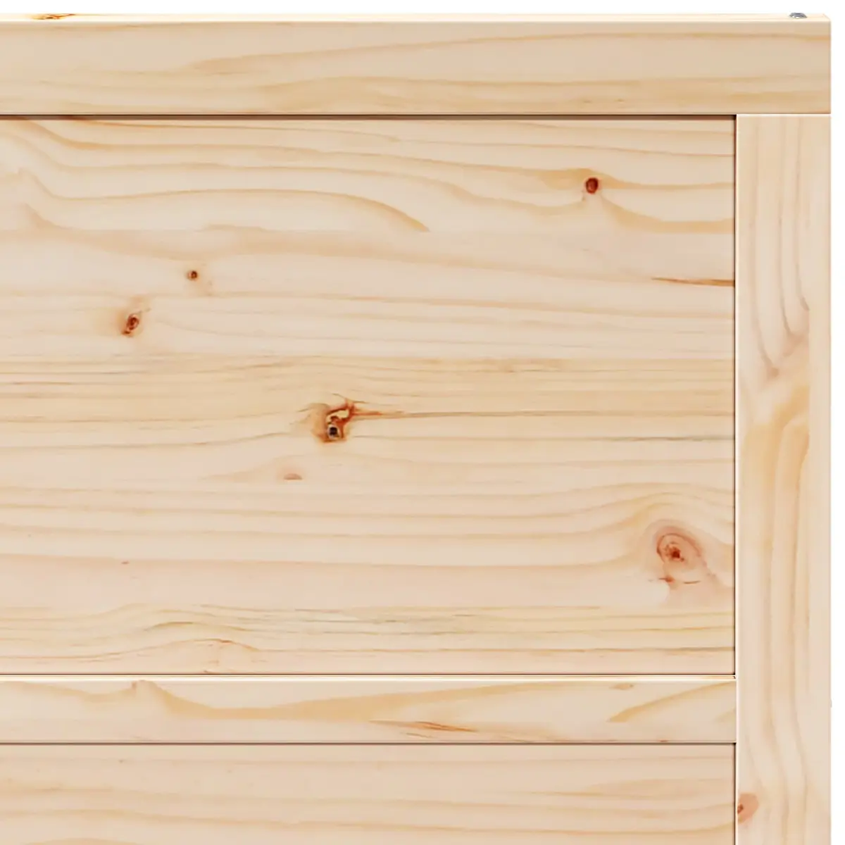 Sliding Door 80 x 208 cm Solid Pine Wood Space-Saving Interior Door