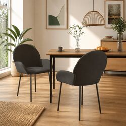 Comfortable Grey Velvet Dining Chairs for Modern Spaces