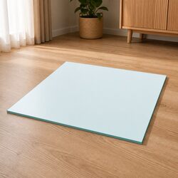 Elevate Your Space with a 40x40 cm Tempered Glass Table Top