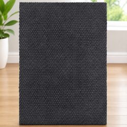 Enhance Your Home with an Anthracite Cotton Rope Rug