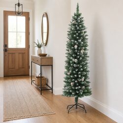 120cm Slim Christmas Tree for Your Holiday Decor