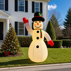 Enhance Your Holiday Space with a 455cm Inflatable Snowman