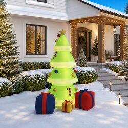 Enhance Your Holiday Decor with a 240cm Inflatable Christmas Tree