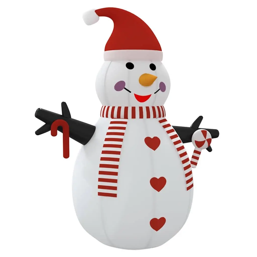 Inflatable Snowman Decoration 360cm Outdoor Holiday with LED Lights