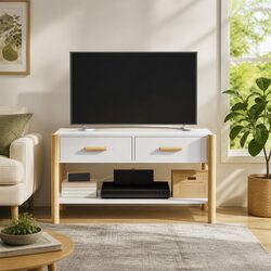 Elevate Your Space with a Functional White TV Cabinet