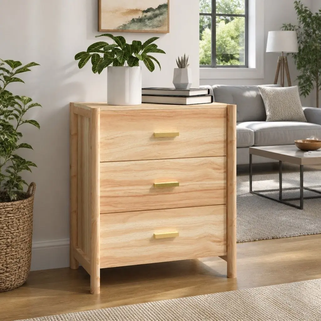 Sideboard 62x38x70 cm Brown Engineered Wood Storage Cabinet Home Furniture