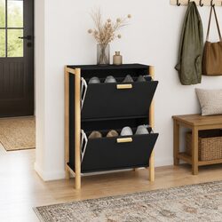 Enhance Your Home with a Black Shoe Cabinet