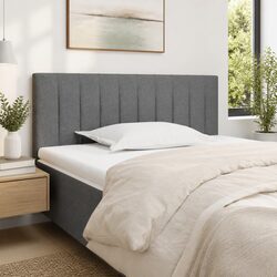 Enhance Your Bedroom with This Dark Grey Headboard 100x5x78/88 cm