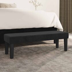 Black Velvet Bench