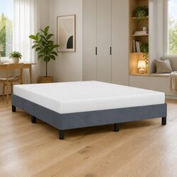Elevate Your Bedroom with a Stylish Grey Velvet Bed Frame