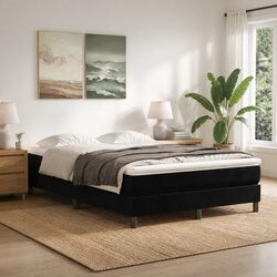 Transform Your Sleep with Black Velvet Pocket Spring Mattress
