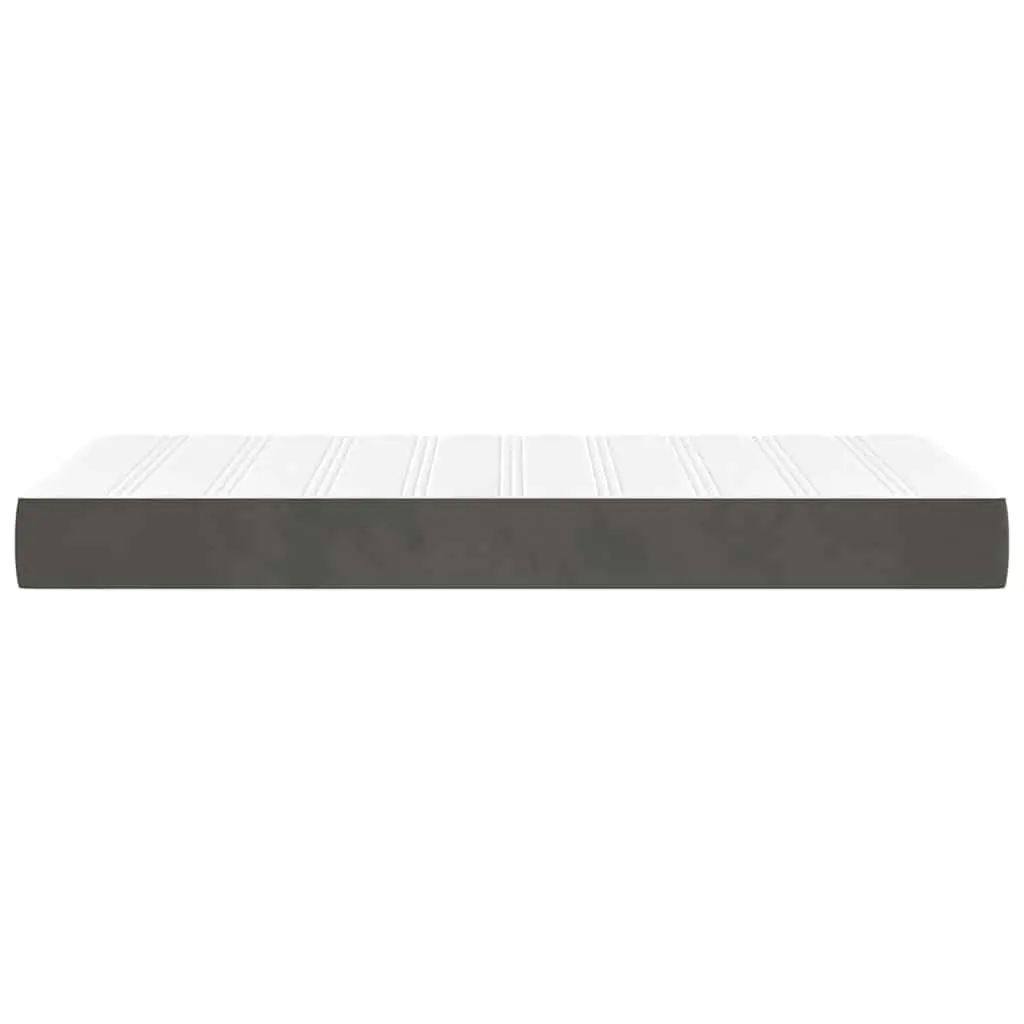 Pocket Spring Bed Mattress Super Single Medium-Firm Support Velvet