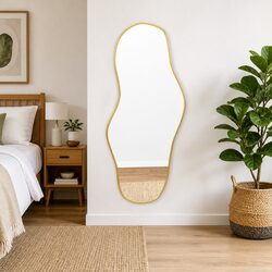 Enhance Your Space with Gold Wall Mirror 90x40 cm