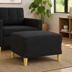 Enhance Your Living Space with a Stylish Black Pouf
