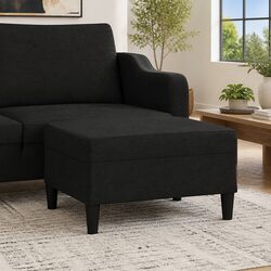 Enhance Your Living Space with a Versatile Black Footstool