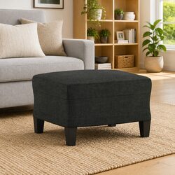 Enhance Your Space with a Stylish Black Ottoman