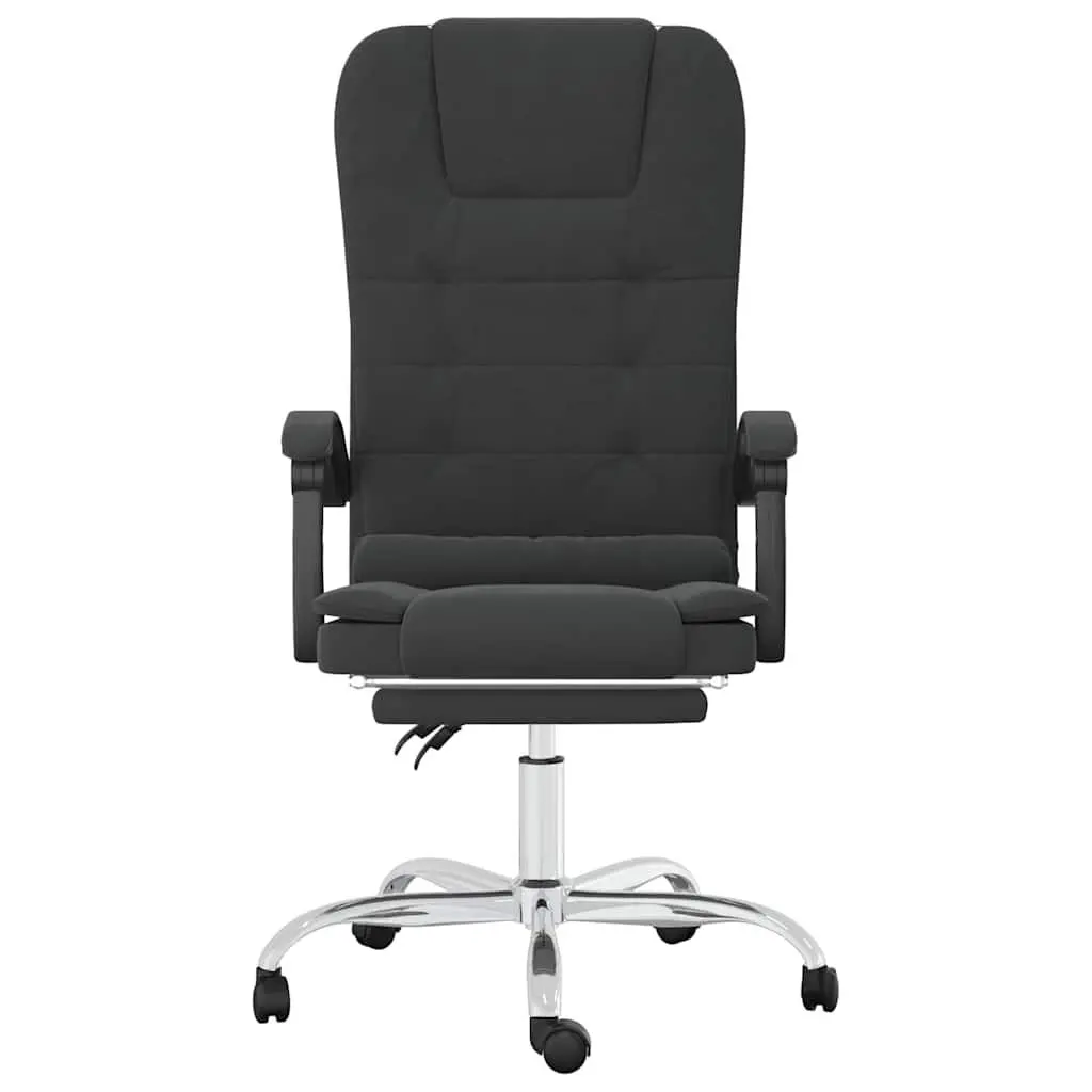 Black Massage Reclining Office Chair Ergonomic Desk Seat Swivel Height