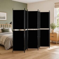 Enhance Your Space with a Foldable 6-Panel Room Divider