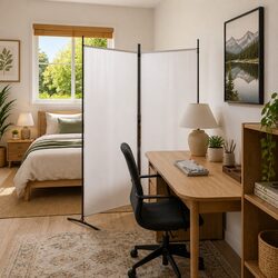 Enhance Your Space with a 2-Panel Room Divider