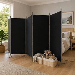 Enhance Your Space with a 5-Panel Folding Privacy Divider