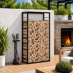 Enhance Your Space with a Stylish Firewood Rack