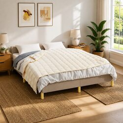 Calming Light Cream Weighted Blanket 5 kg for Your Home