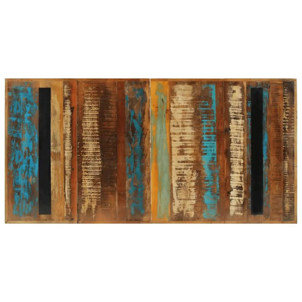 Dining Table 180x90x73cm Solid Reclaimed Wood Kitchen Brown Vintage Furniture