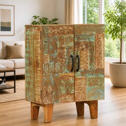 Unique Hand-Carved Sideboard That Elevates Your Space