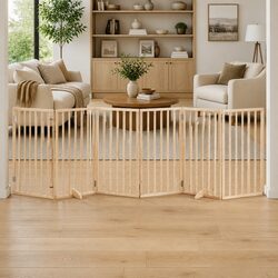 Create a Pet-Friendly Space with Our 6-Panel Dog Gate