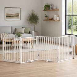Elegant Dog Gate to Enhance Your Living Space