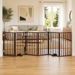 Stylish Pet Safety Barrier for Living Spaces
