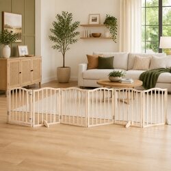 Create a Safe Space with a 6-Panel Dog Gate