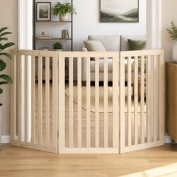 Enhance Your Space with a Stylish 3-Panel Dog Gate