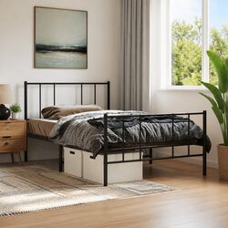 Elegant Metal Bed Frame Enhancing Your Bedroom Space