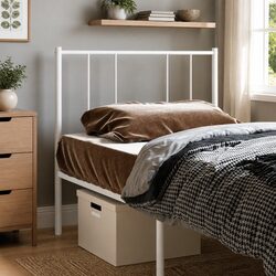 Elevate Your Bedroom with a 90cm White Headboard