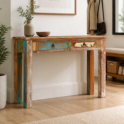 Charming Console Table for Entryway and Living Room