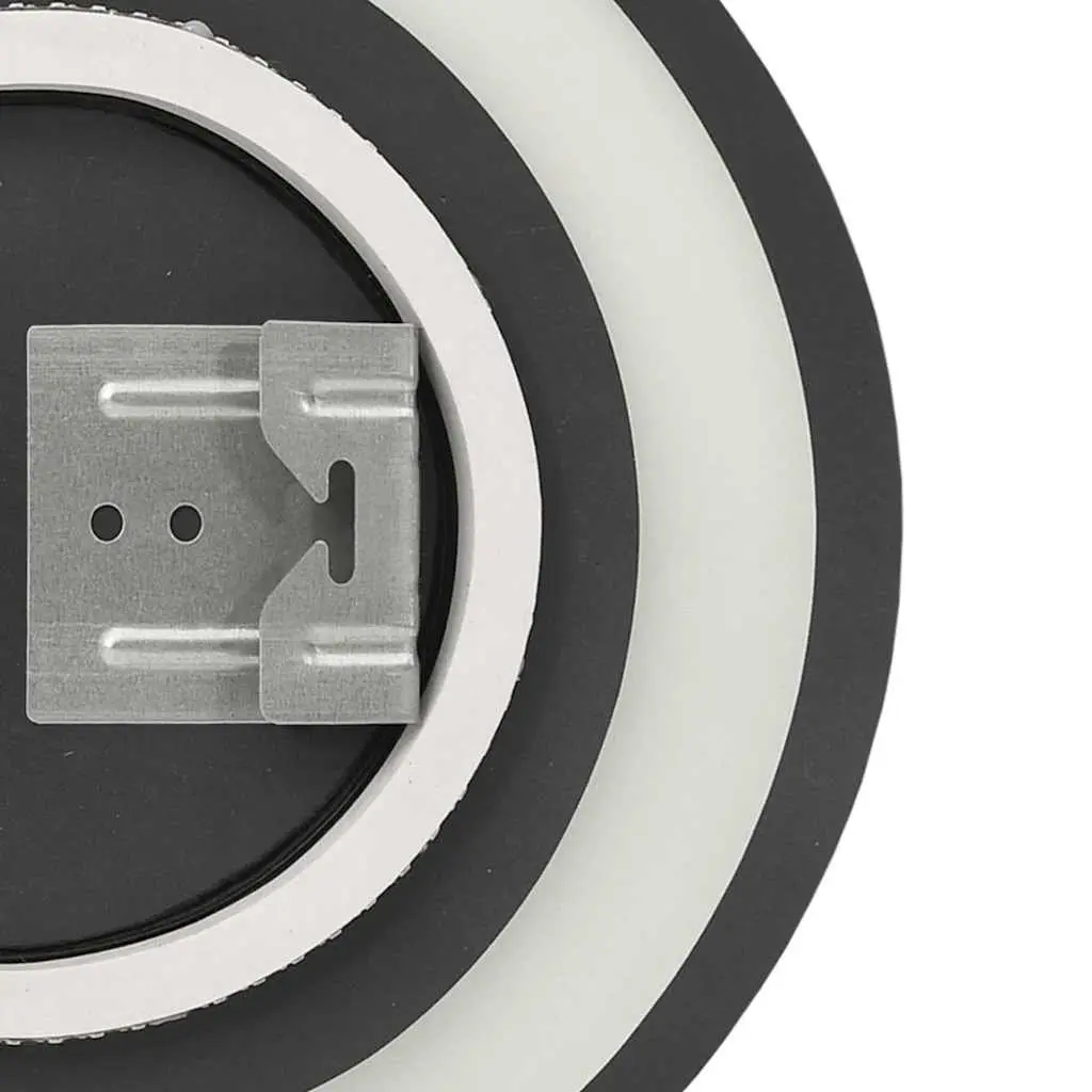 LED Bathroom Mirror 70cm Round Wall Mount Illuminated with Integrated LED Lights