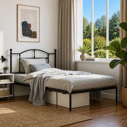 Elevate Your Bedroom with this Elegant King Single Bed Frame