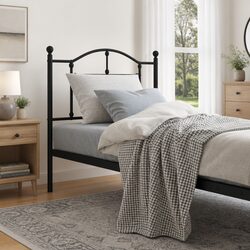 Transform Your Bedroom with a Stylish Black Headboard - 90 cm