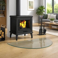 Elevate Your Space with a Transparent Hearth Pad