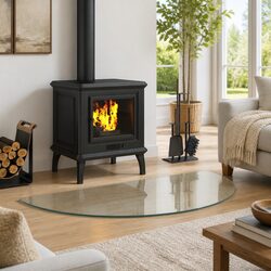 Elevate Your Space with a Glass Hearth Pad for Fireplaces