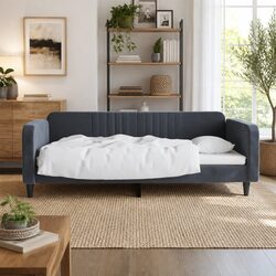 Modern 2-in-1 Day Bed Sofa Bed Frame in Grey