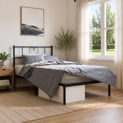 Stylish Metal Bed Frame King Single 107x203 cm for Your Bedroom