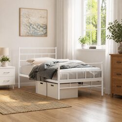 Stylish King Single Metal Bed Frame for Your Bedroom