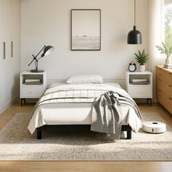 Enhance Your Bedroom with the Black Velvet King Single Bed