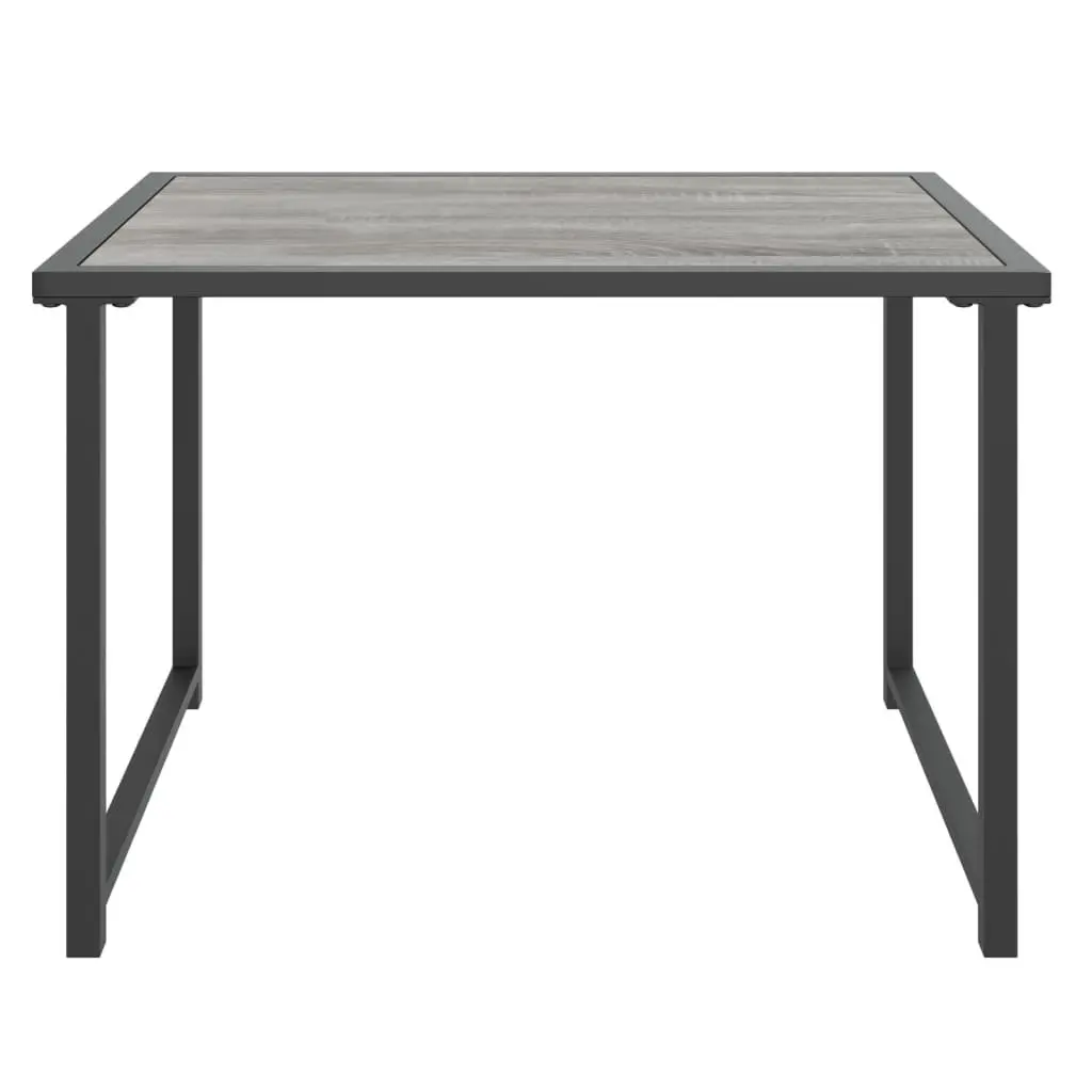 Garden Table Anthracite 55x40x37cm Outdoor Patio Steel Frame Leisure Furniture