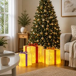 Festive Lighted Christmas Boxes to Brighten Your Holiday